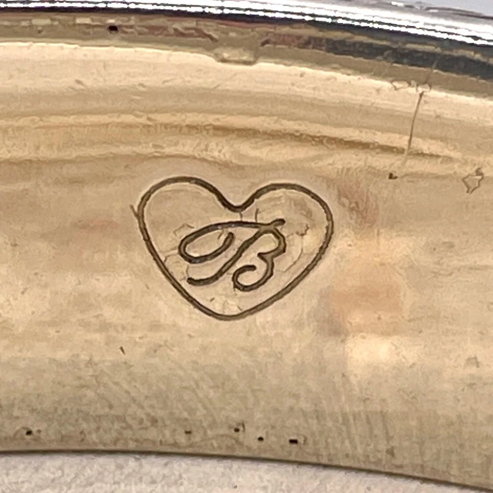 Brighton Kismet Silver Tone Cuff Clamper Bangle Bracelet
